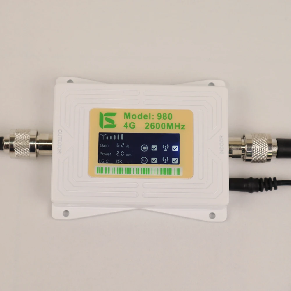 ZQTMAX 4g повторитель 2600 mhz усилитель сигнала B7 MHz Усилитель сотового FDD-LTE интернет 62dB
