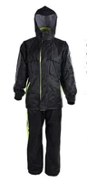 raincoat rain pants set pvc raincoat motorcycle double layer adult raincoat suit