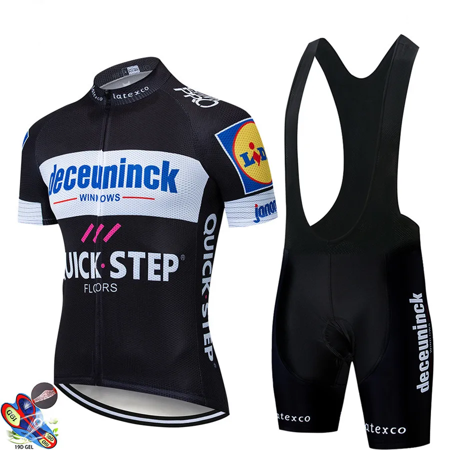 

High Quality Pro Bicycle Team Short Sleeve Maillot Ciclismo Men's Cycling Jersey Kits Summer breathable Cycling Clothing Sets