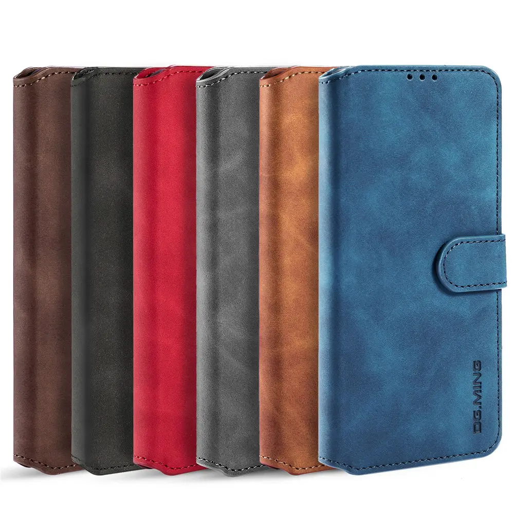 

Retro Leather Phone Case For OnePlus 9 Pro Case Photo Frame Wallet Credit Card Protective Slot Flip Wallet Leather Soft Cover