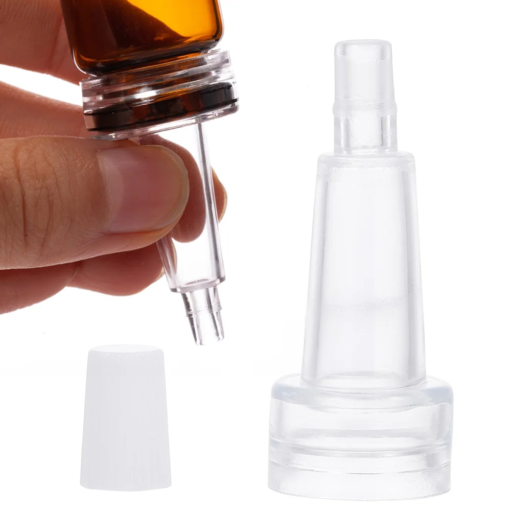 

100Pcs Horn-Shape Vial Bottles Cap for Essence Bottles Liquid Container