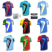 retro new classic mens short sleeve team outdoor sports bike race cycling jersey breathable polyester customizable