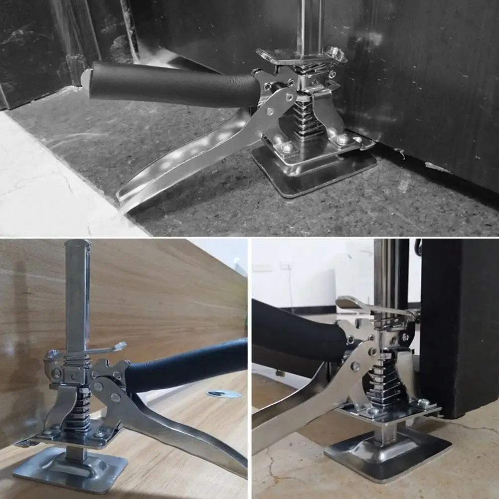 

Manual Tile Height Regulator Leveler Viking Arm Clamp Tool for Doors Cabinets Precision Locator Wall Leveling Lifting Tool