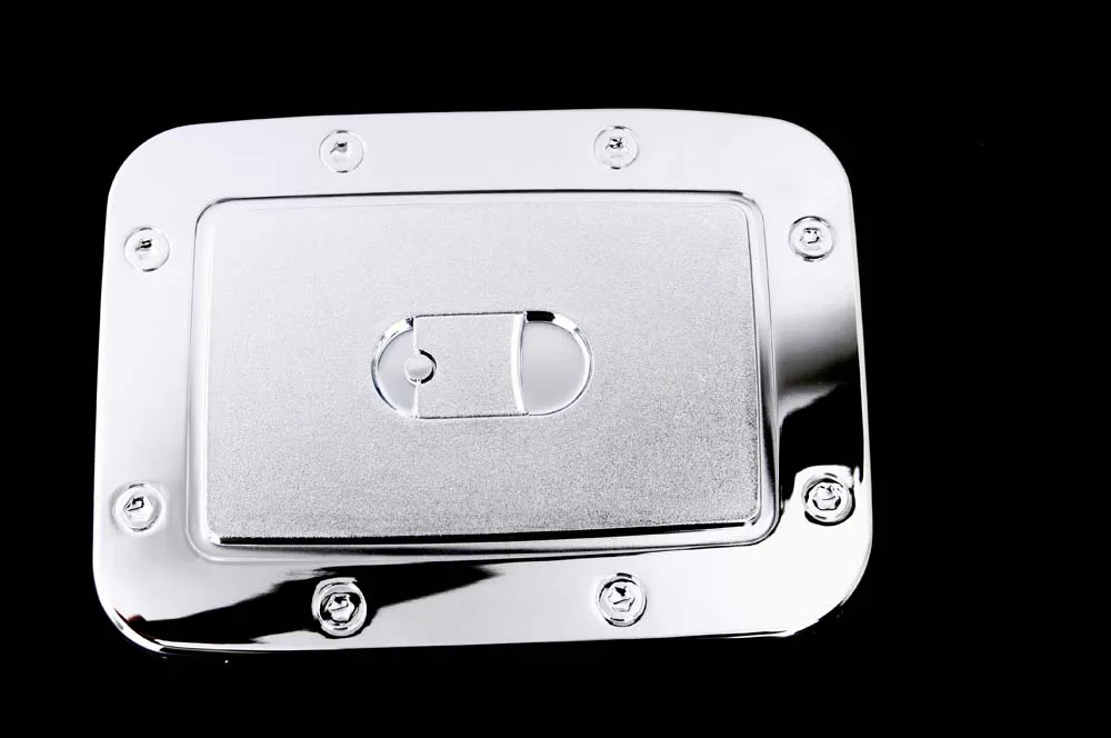 Тройная хромированная крышка топливной газовой двери ABS для Nissan Pathfinder 2005 2006