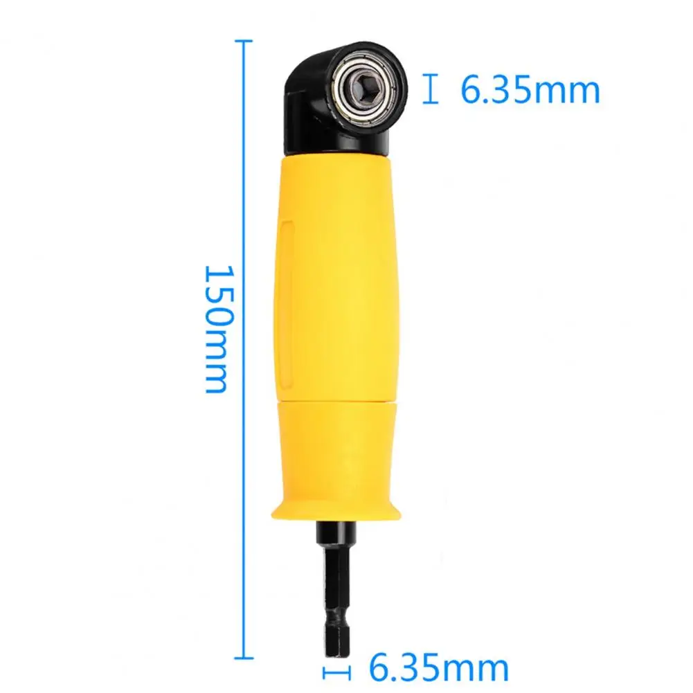 

Magnetic Electric Drill 90 Degree Right Angle Extension Driver Electric Screwdriver Drill Bit Holder