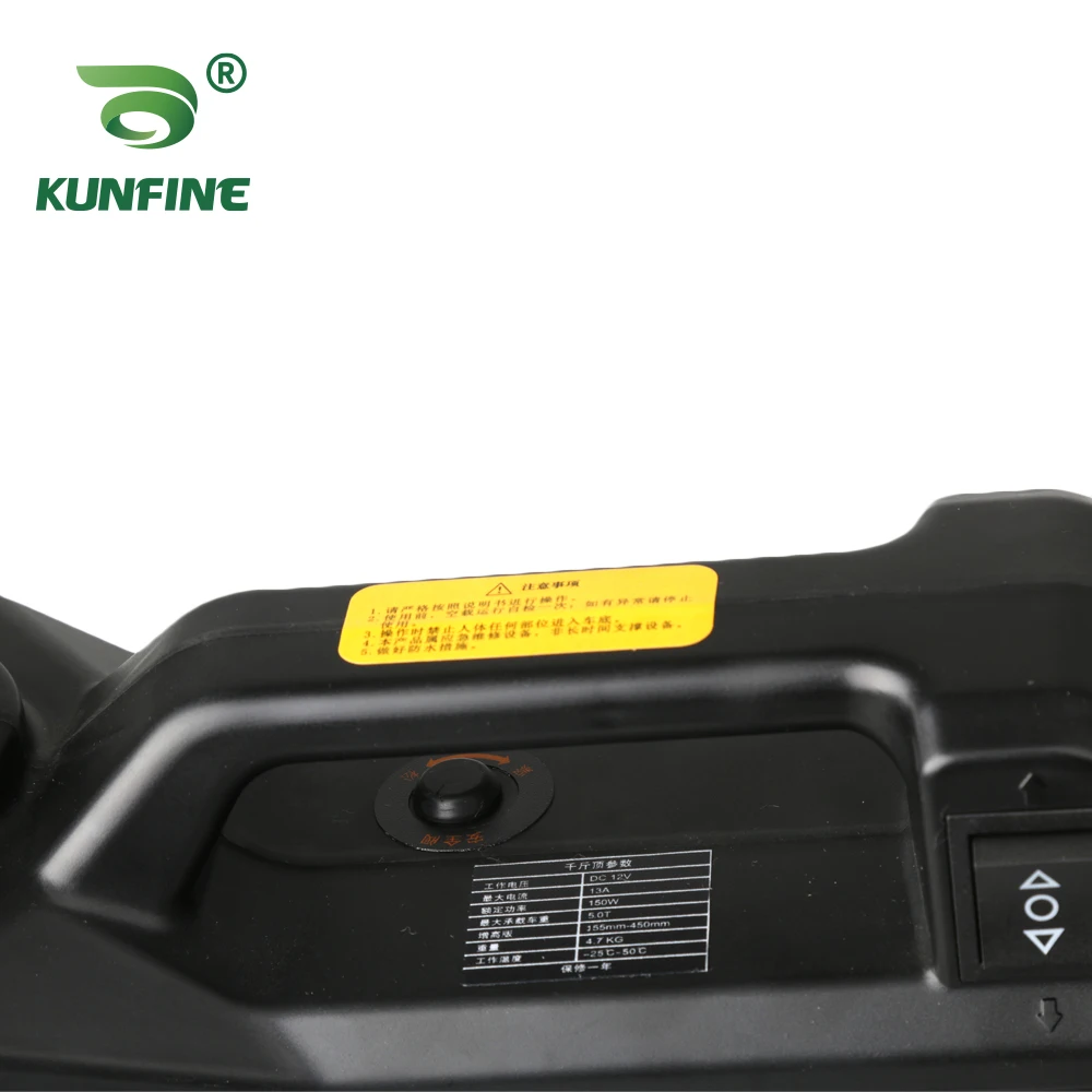 KUNFINE 12V 3Ton электрическая автомобильная шина подъемные машины домкраты