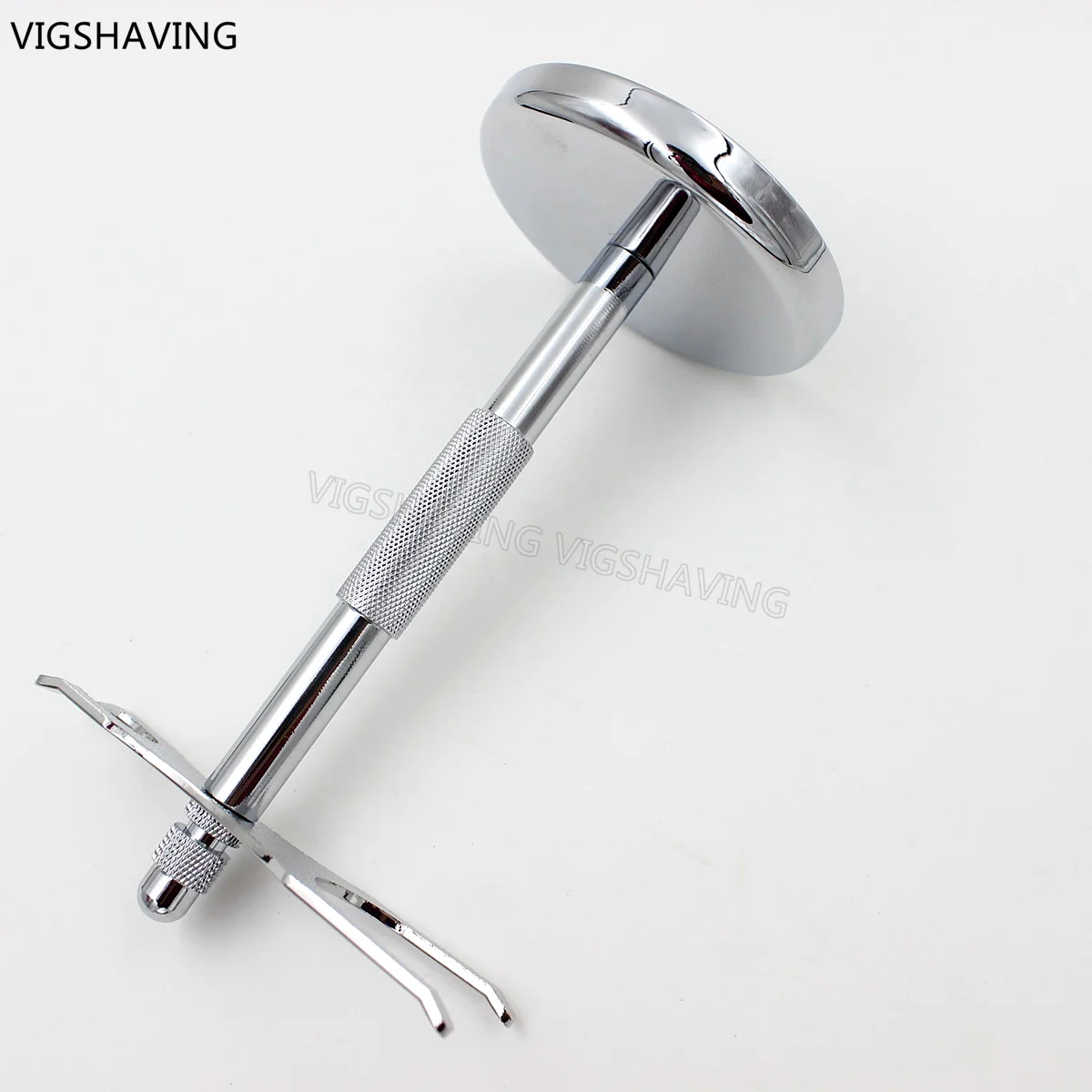 Хромированная Металлическая кисть для бритья и бритвенная подставка бритвенных