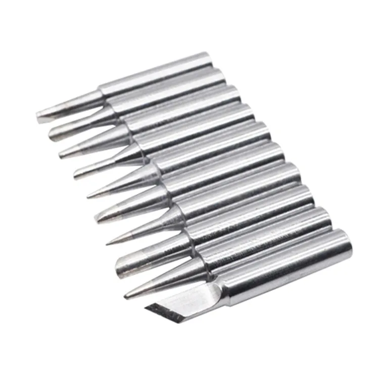 10pcs 3 в 1 80 Вт Электрический паяльник Регулируемая температура DIY резные горячие карандаш инструменты с Европейским штекером ЖК-дисплей сварочные инструменты для ремонта - Цвет: 10pcs