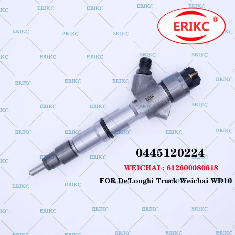 

ERIKC 0445 120 Diesel Fuel Injection 224 0445120224 OEM WEICHAI : 612600080618 FOR Weichai WD10