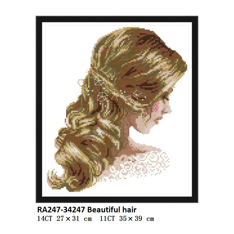Cross Stitch RA247 Joy Sunday Вышивка крестом узоры вышивка с ангелом 11ct 14ct Печатный холст DMC нитки для вышивки крестом DIY Ручная рукоделие - Цвет: Cross Stitch RA247