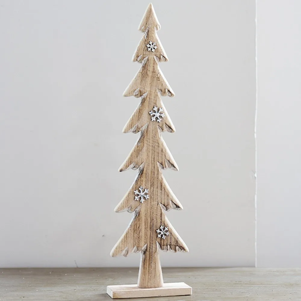 Рождественская елка настольные украшения золотые серебряные блестки мини