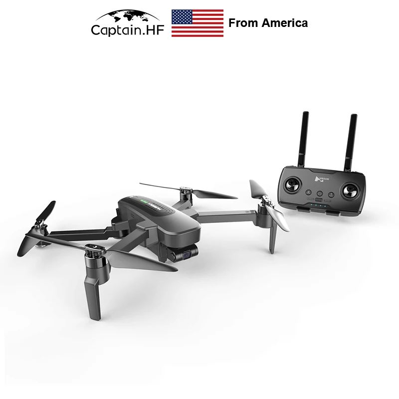 US Captain Квадрокоптер ZinoPro / H117S Zino GPS 5G WiFi 4 км 4K FPV UHD Дрон 3 осевой Карданный