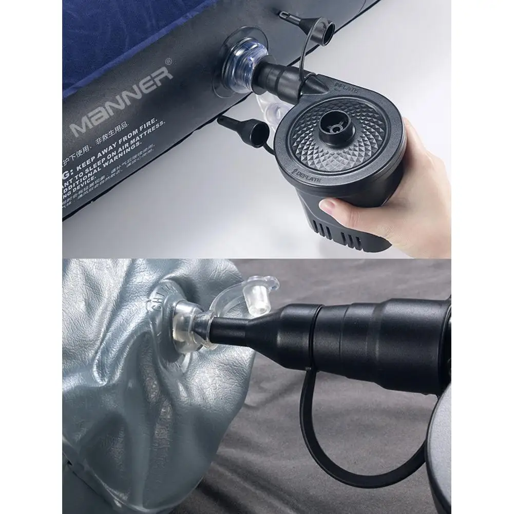 

Ht-415c Electric Air Pump Usb Lithium Usb Lithium Portable Abs Outdoor Electric Pump Hot Sale for Swimming Rings Waterbeds