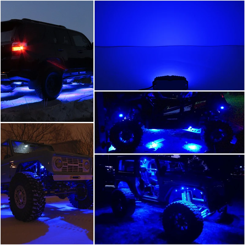 Водонепроницаемый 12v светильник под автомобильный для внедорожных мотоциклов 4x4