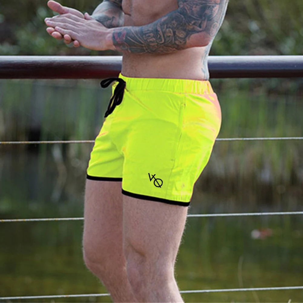 New UK Men's Casual Swimming Pants Gym Fitness Jogging Running Sports Wear Shorts Trousers