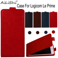ailishi case for logicom le prime luxury flip top quality pu leather case exclusive 100 phone protective cover skintracking