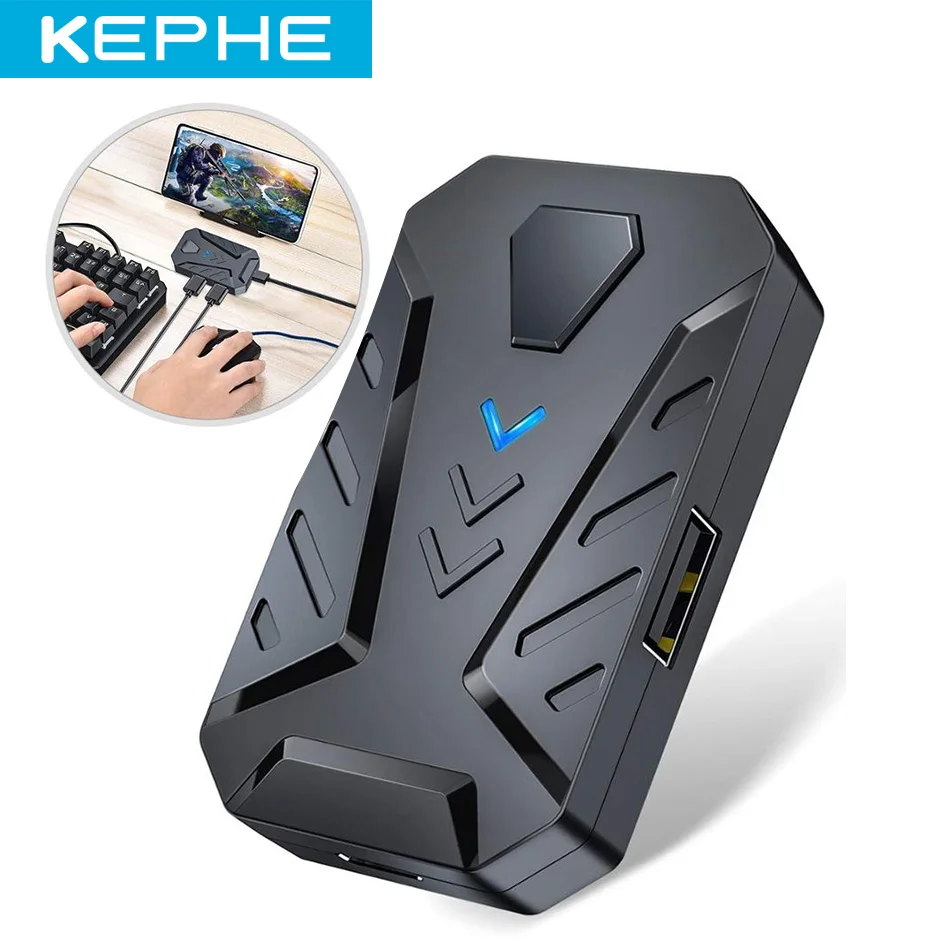 KEPHE BattleDock мобильный игровой контроллер клавиатура и мышь конвертер для мобильных