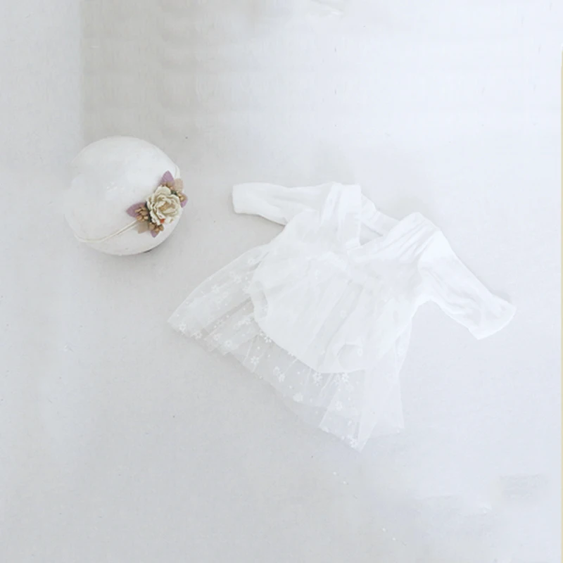 Милый розовый костюм-комбинезон и шапка реквизит для фотосъемки новорожденных