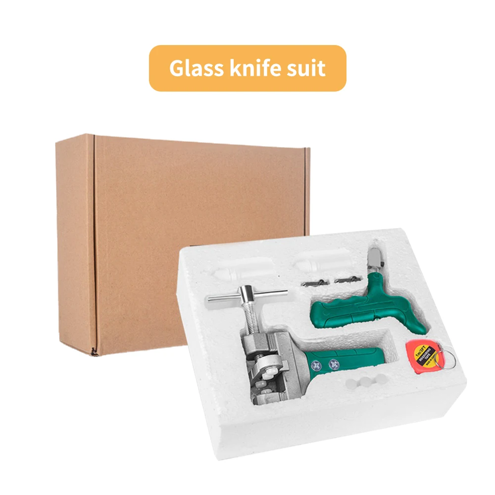 

Professional Glass Cutter Set for Glass Tile Cutting Tile Cutter Manual Glass Tile Cut Tool Diamond Glass Cutter Set