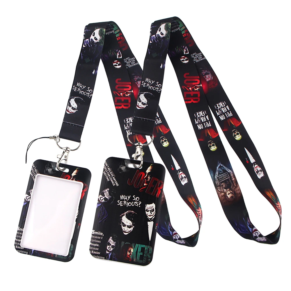 

LT418 Movie Inspiration Lanyard Credit Card ID Badge Holder Key Ring Bag Student Travel Bank Bus Business Card Cover Keychain