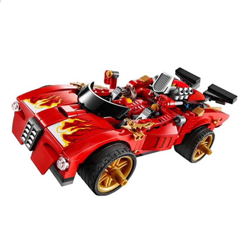 

452pcs Ninjagoesing X-1 Charger Activate Interceptor Car Temple Blocks Master Building Blocks Toys for Gift Ninjagoes 70727