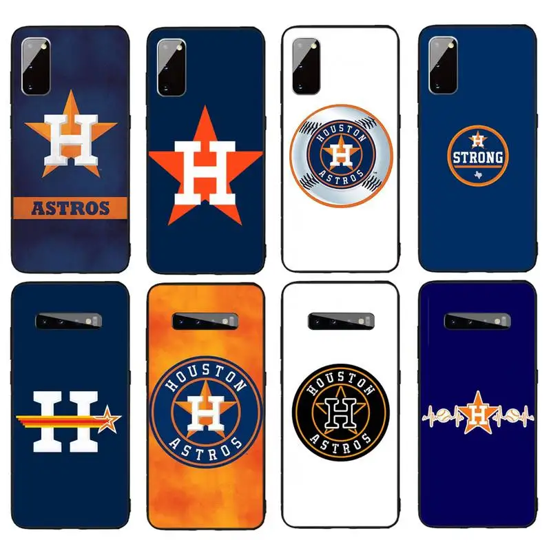 

Astros Phone Case For Samsung Galaxy S7 S8 S9 S10e S20 PLUS Note 10 Pro PLUS LITE NOTE 20 UITRA
