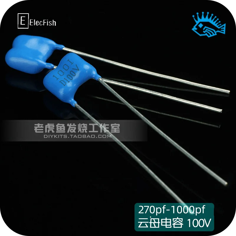2 шт./10 шт. 10pf ~ 100pf полный спектр ELECFISH MBL военные слюды 100V 5% PCM5|Компьютерные кабели и