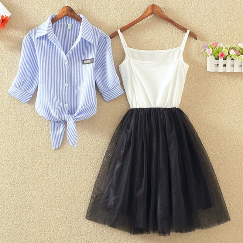 Женские платья лето 2022 новая корейская мода рубашка с коротким рукавом белая