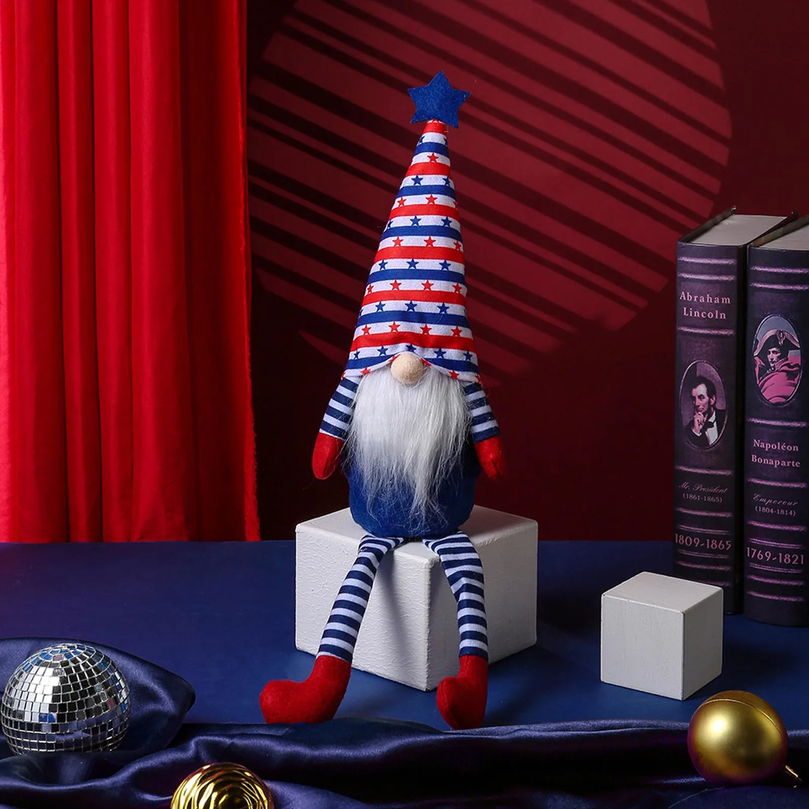 

American Independence Day Faceless Doll Dwarf Gnome Plush Doll Doll Ornament decoracin de habitacin