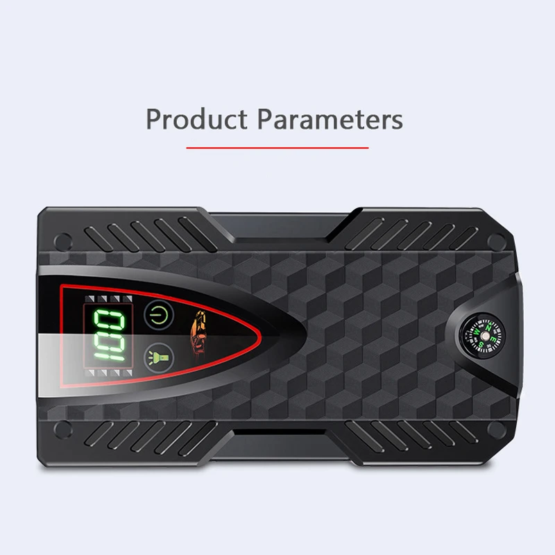 12v 1000a car jump starter 30000mah power bank for mobile phone tablets portable battery car emergency booster starting device free global shipping