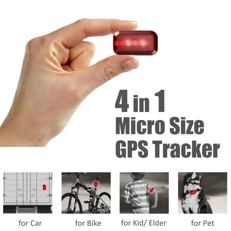 

KINGNEEDT630 mini GPS locator anti-theft device for the elderly and children, automobile and motorcycle positioning tracking