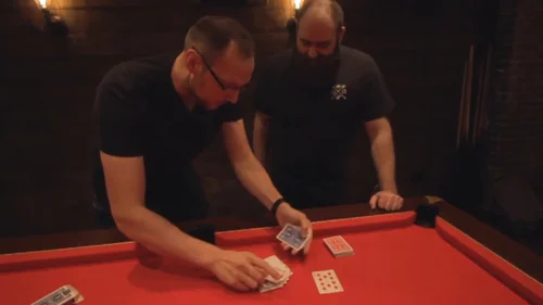 На мишень Шона Тейлор (Gimmicks и онлайн-инструкции) карточка Магия трюки террасы