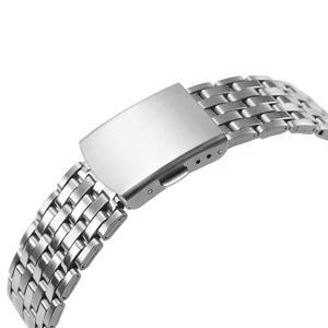 Ремешок из нержавеющей стали для Samsung Galaxy Active 2, 42 мм, 46 мм, для Gear S2, S3, Amazfit, GTS, металлический браслет, ремешок для часов, 20 мм, 22 мм