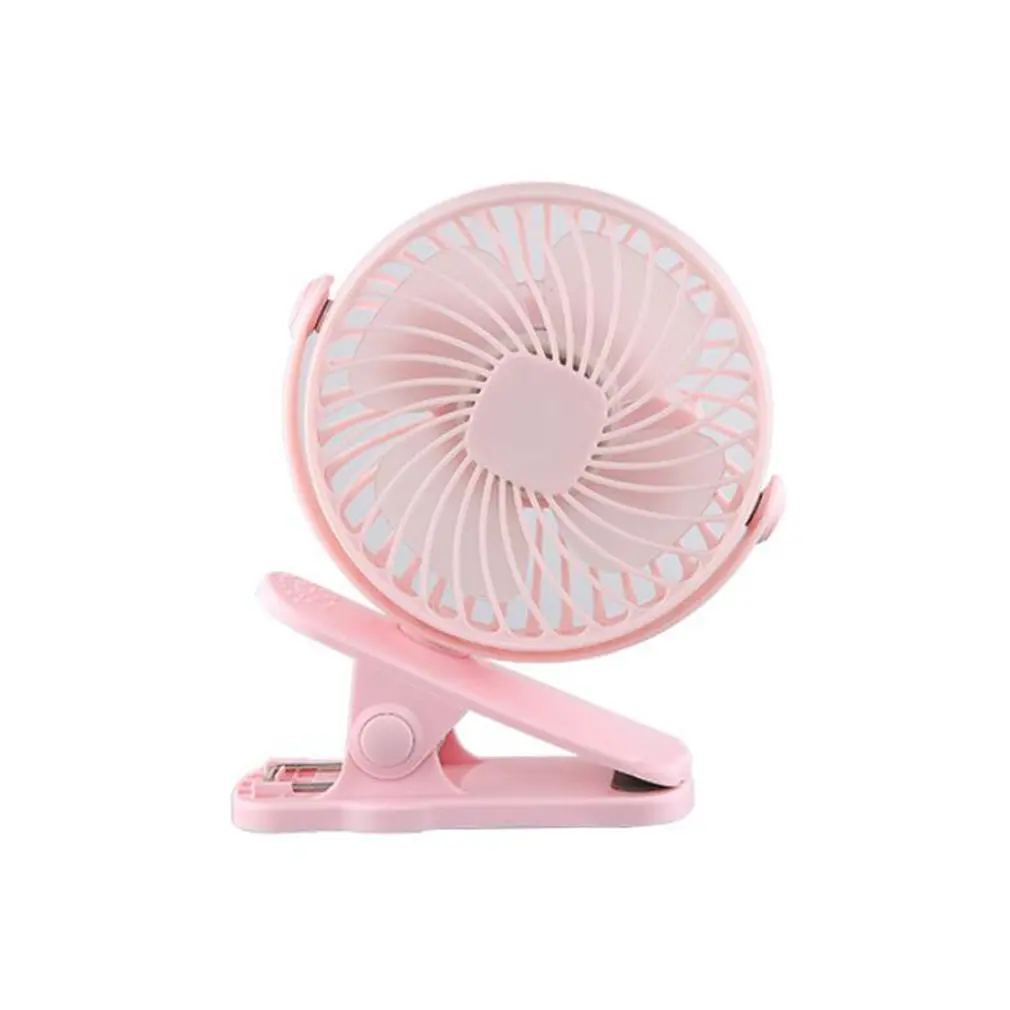 

Portable USB Rechargeable Car Mini Clip Small Fan Light Sound Running Fan With Removable Front Mesh Cover
