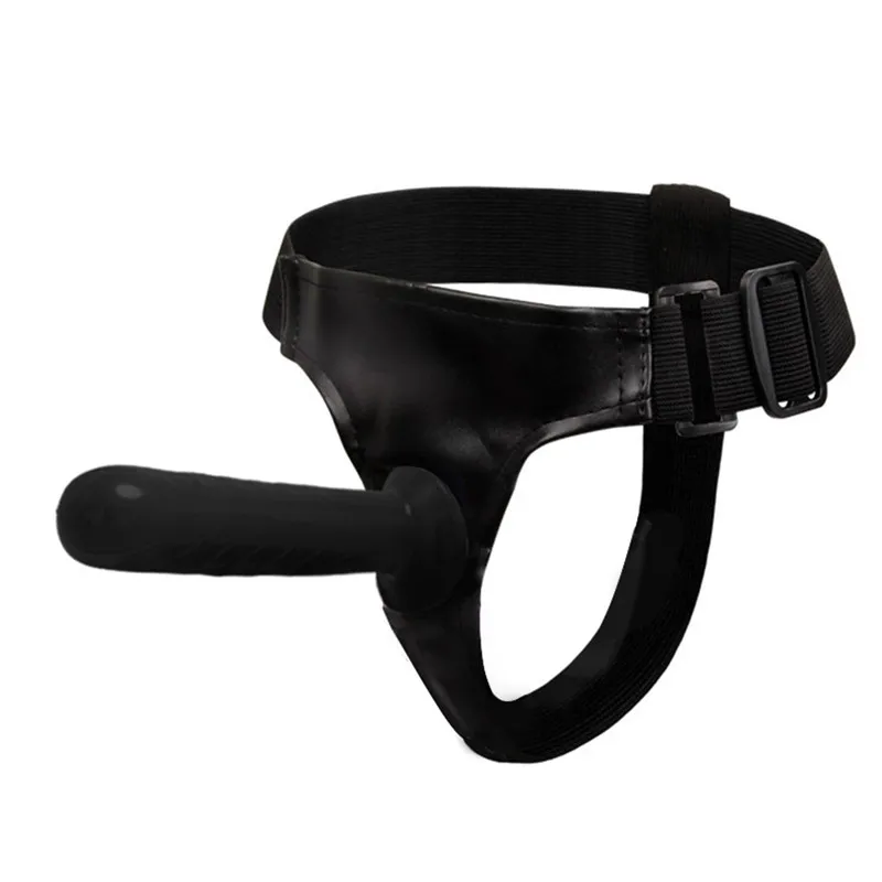 Игрушка для флирта массажер мастурбации кожаные штаны и пенис реалистичный