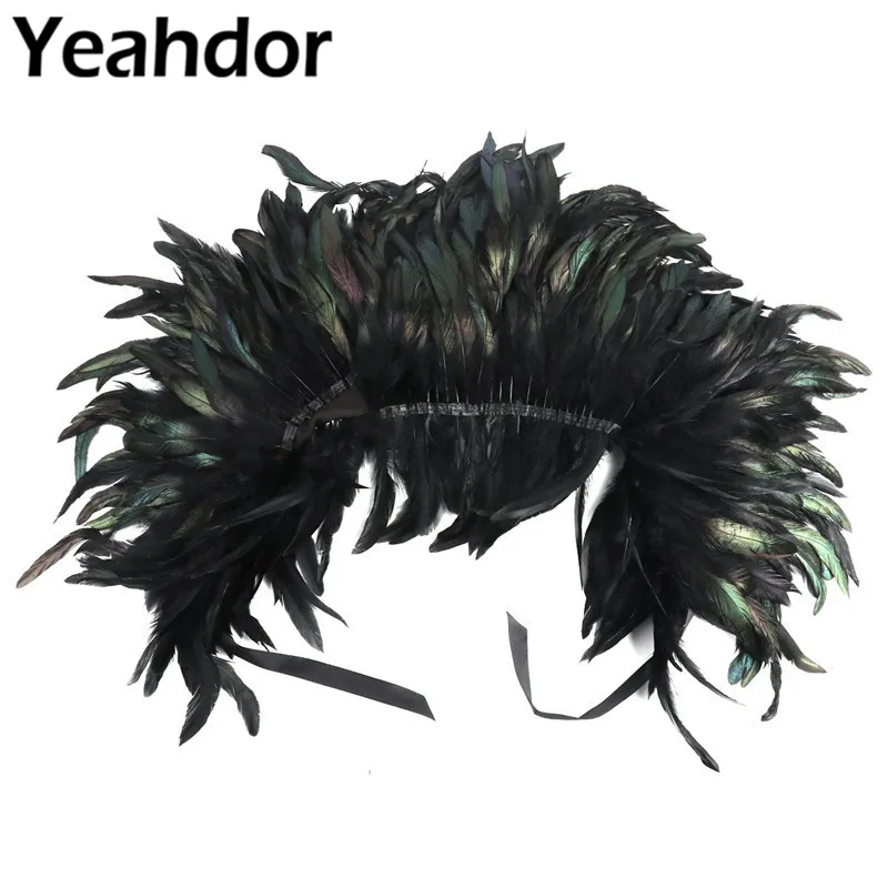 Женская готическая шаль в викторианском стиле натуральная искусственная