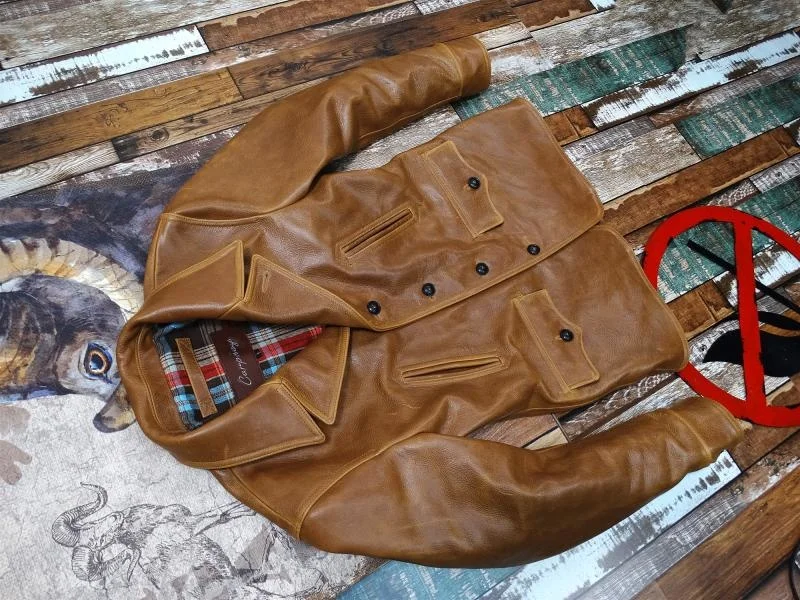 

Отправка из коровьей кожи