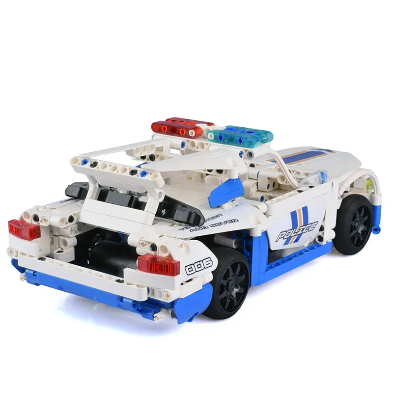 430 шт. RC Technic игрушки машины кирпичи городская полиция серия для мальчиков