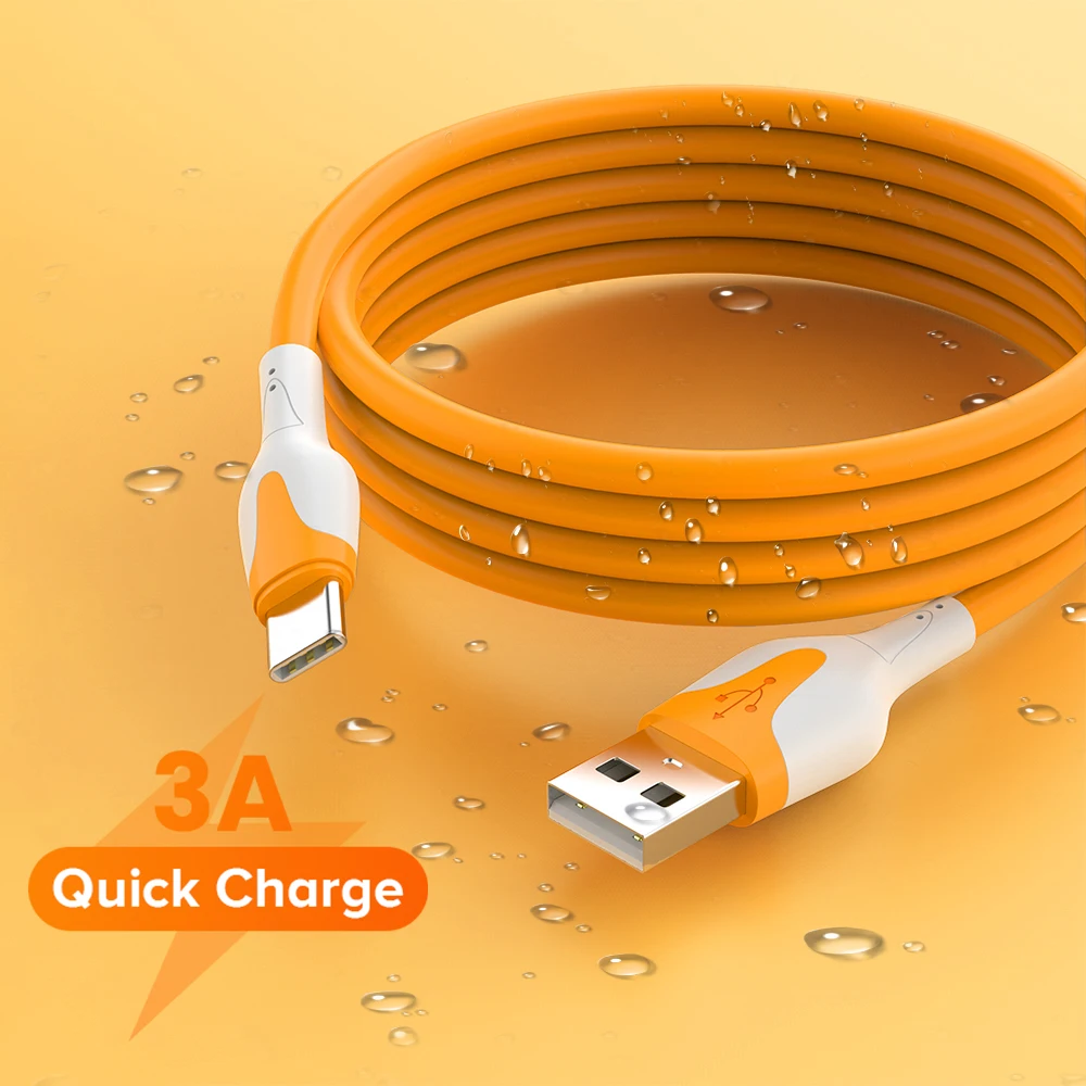 

Type C Cable Fast USB Charging Cable 3A Micro USB Cable for Samsung Huawei Xiaomi USB C Mobile Phone USB Charge Cord Wire