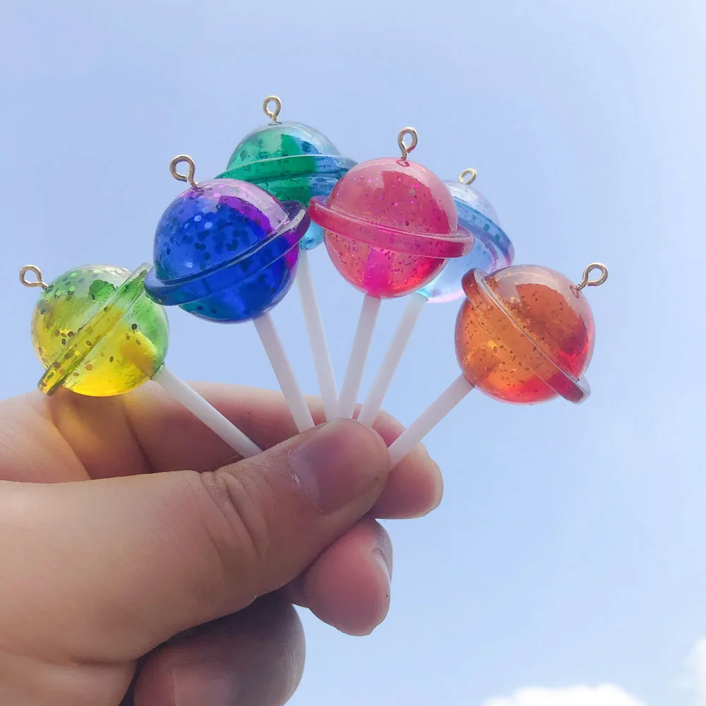 TBAEW планета леденец Подвески Браслеты Ожерелье серьги изготовление ювелирных