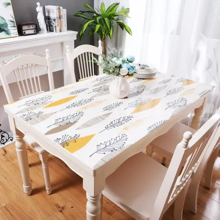 Прямоугольная скатерть из мягкого стекла толщиной 1 0 мм