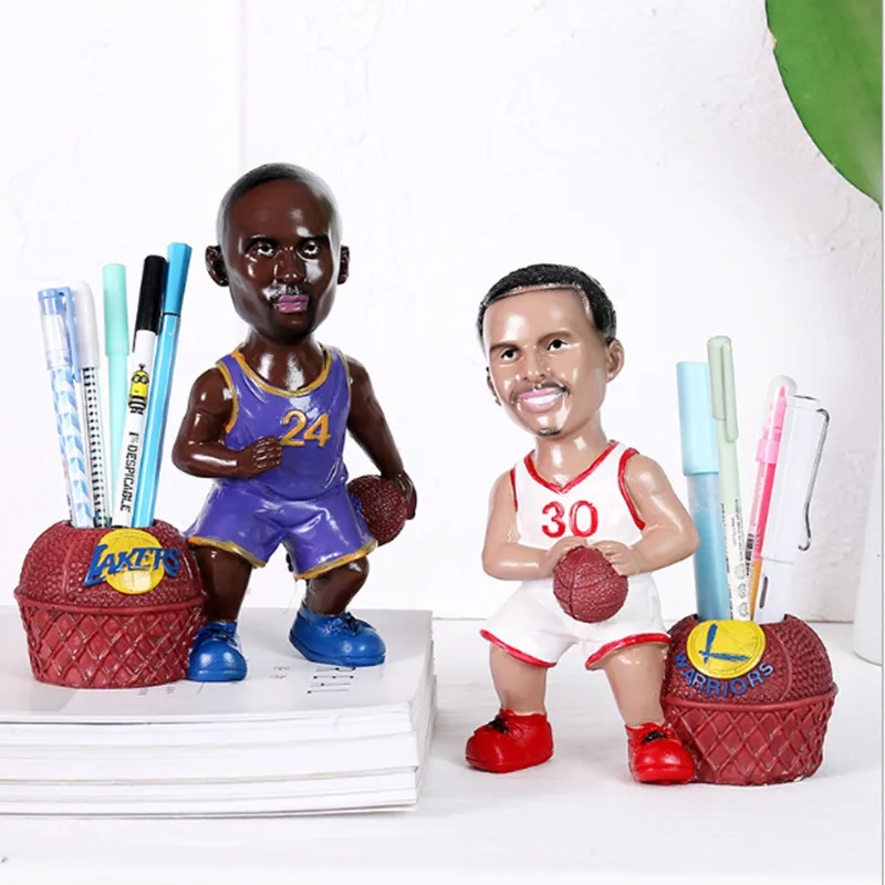 Мультипликационный баскетбольный звезда резиновая подставка для ручек