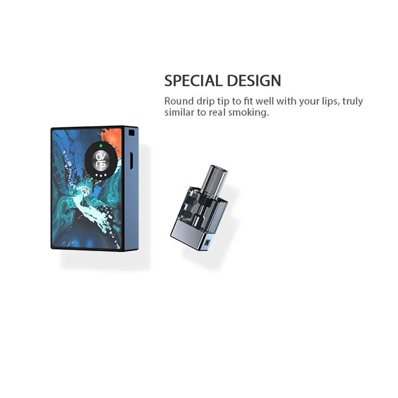 

OVNS JC02 Electronic Cigarette Vaporizer 650mAh Battery 1.2ohm Ceramic Coils 1ml Cartridge Vaper vs Orion Q Pod Kit