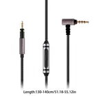 Гарнитура замена кабеля в наличии для Sennheiser HD598 HD558 HD595 HD518579599 наушники провода 3,5 мм до 2,5 мм стерео бас-гитара