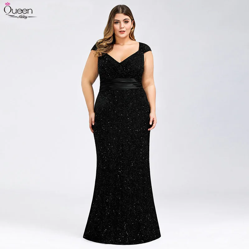 Женское вечернее кружевное платье русалка длинное черное элегантное без рукавов