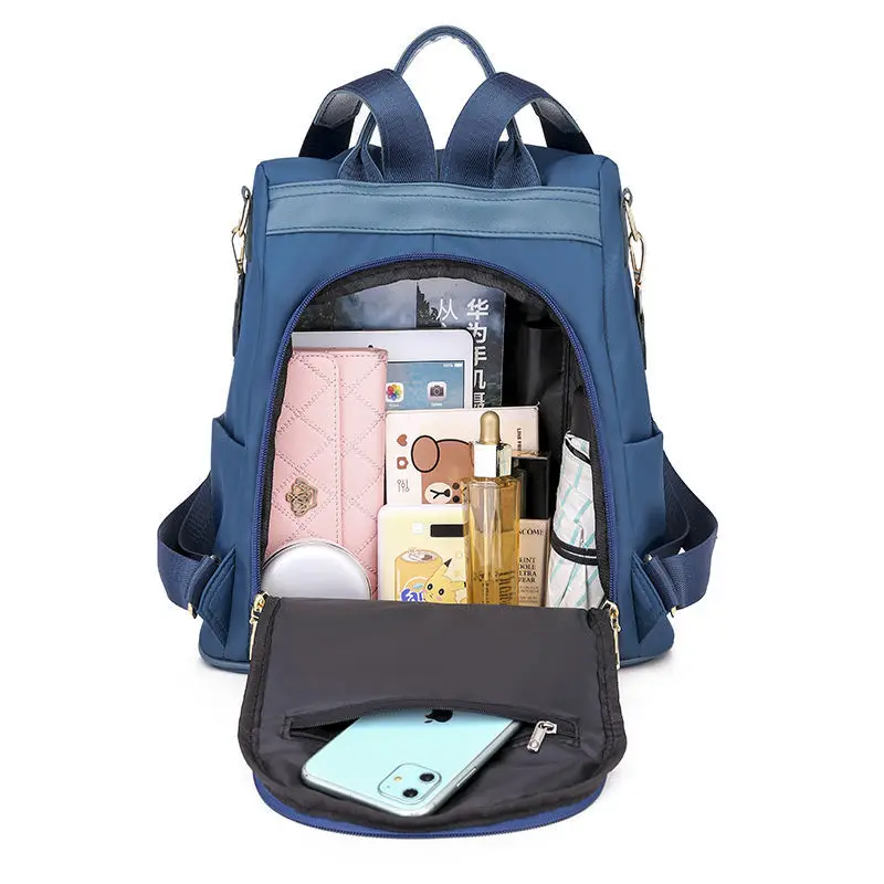 

Women Women's Backpack Korean Style Black Preppy Style Teenage Backpacks For Girls Mochila Bookbag