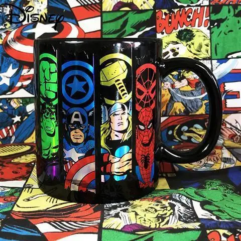 

Disney Cute Cartoon Comic Ceramic Cup Simple Large Capacity Water Cup Mug Breakfast Cup Milk Cup