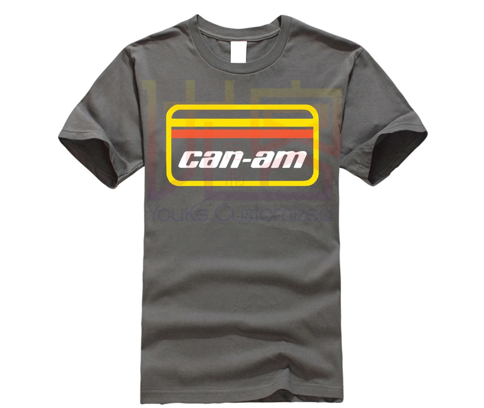 Новинка Мужская футболка с рисунком Can Am Off Road Brp 100% хлопок для квадроцикла
