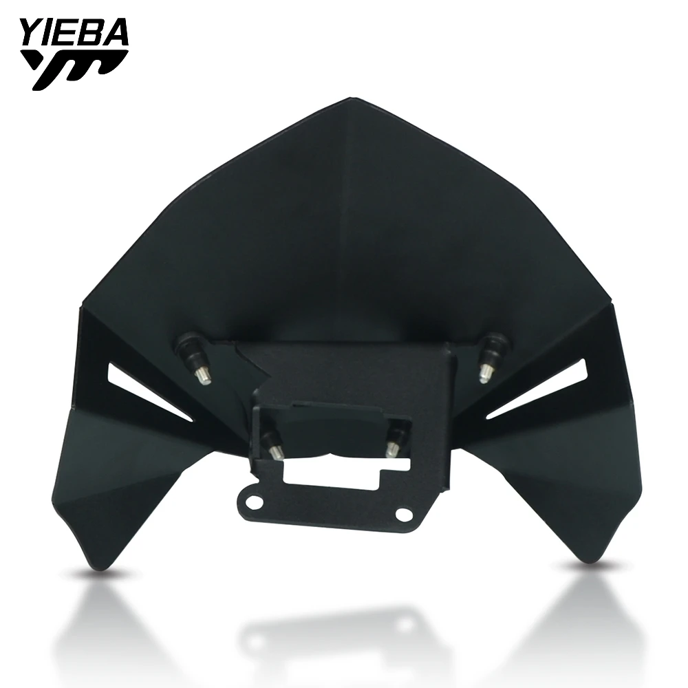 

Aluminum Motorcycle Accessories Windshield Wind Screen Extention Black For Honda CB650R Neo Sports Cafe Radiator Guard 2019 2020