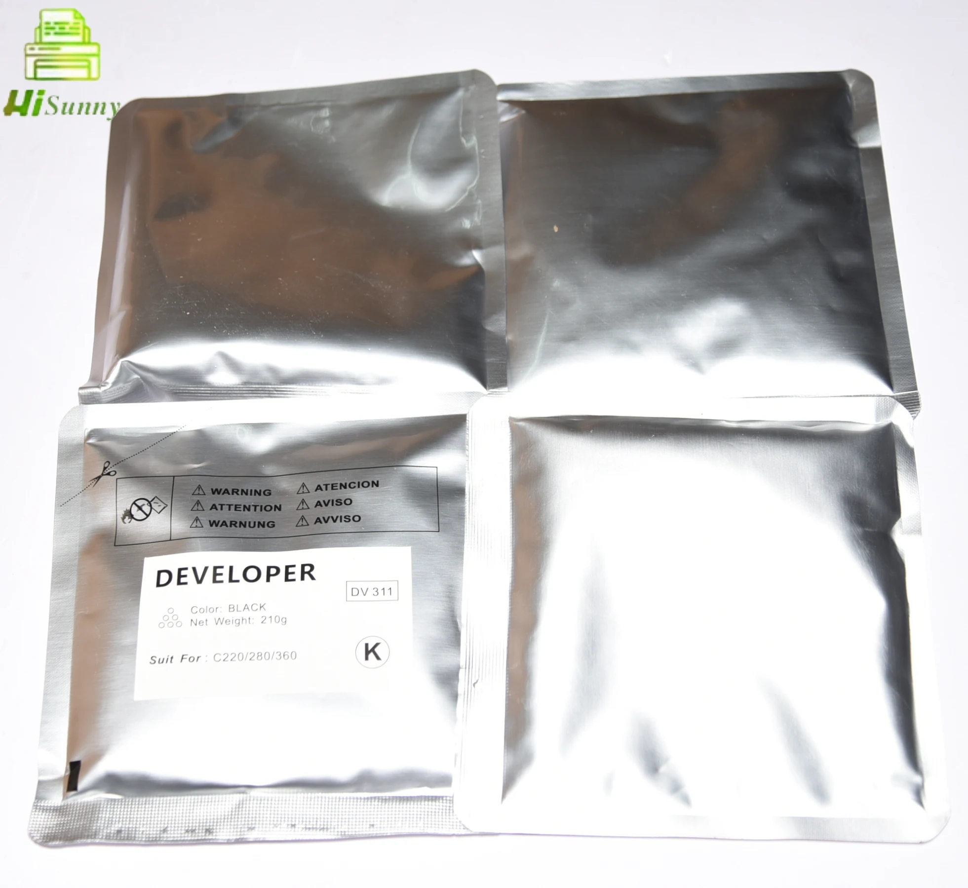 210G * 4 DV311 DV-311 для Konica Minolta Bizhub C220 C280 C360 360 280 копировальный аппарат разработчик